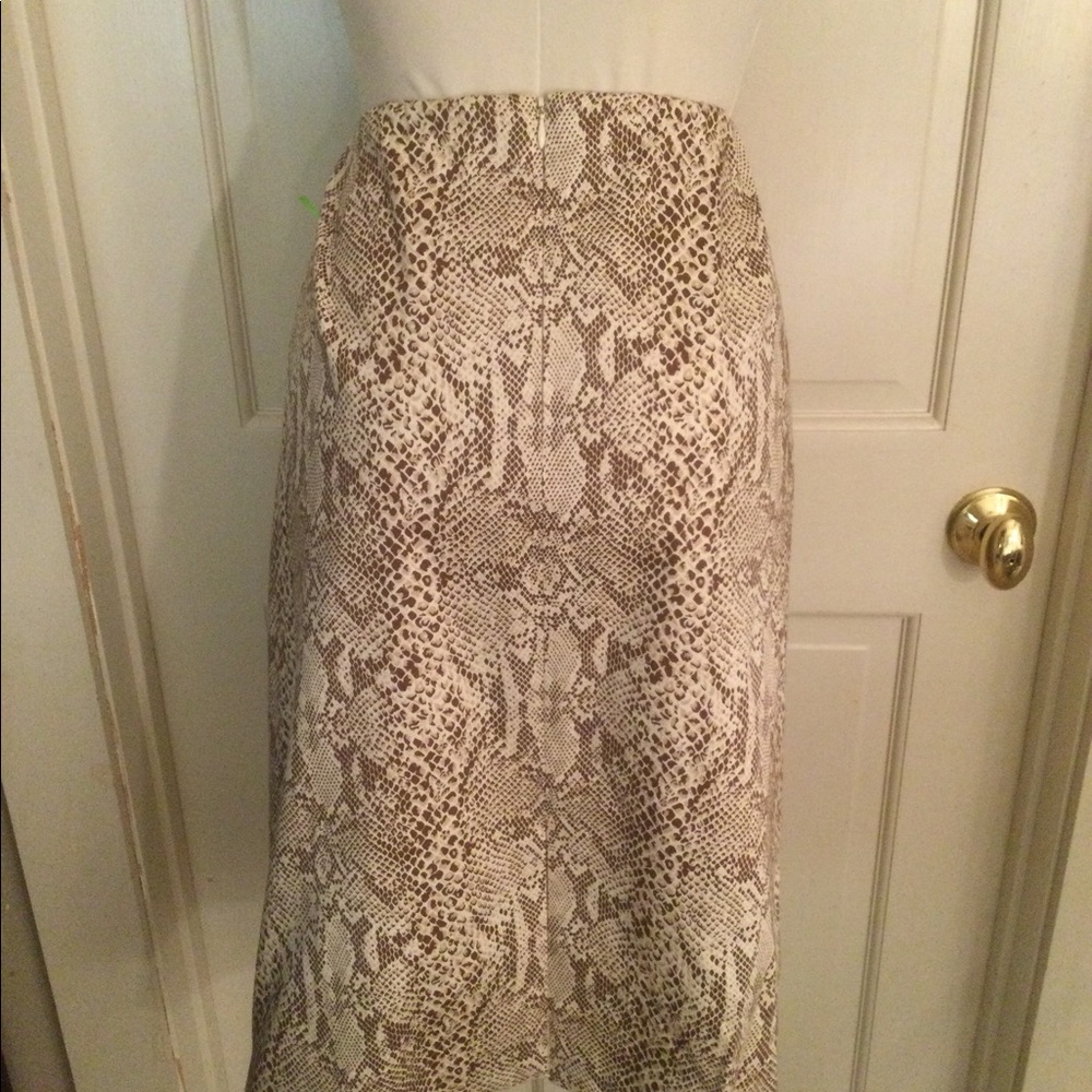 Nwt! Doncaster Python Print Skirt - image 4
